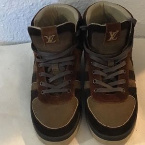 Louis Vuitton quarter high top sneakers